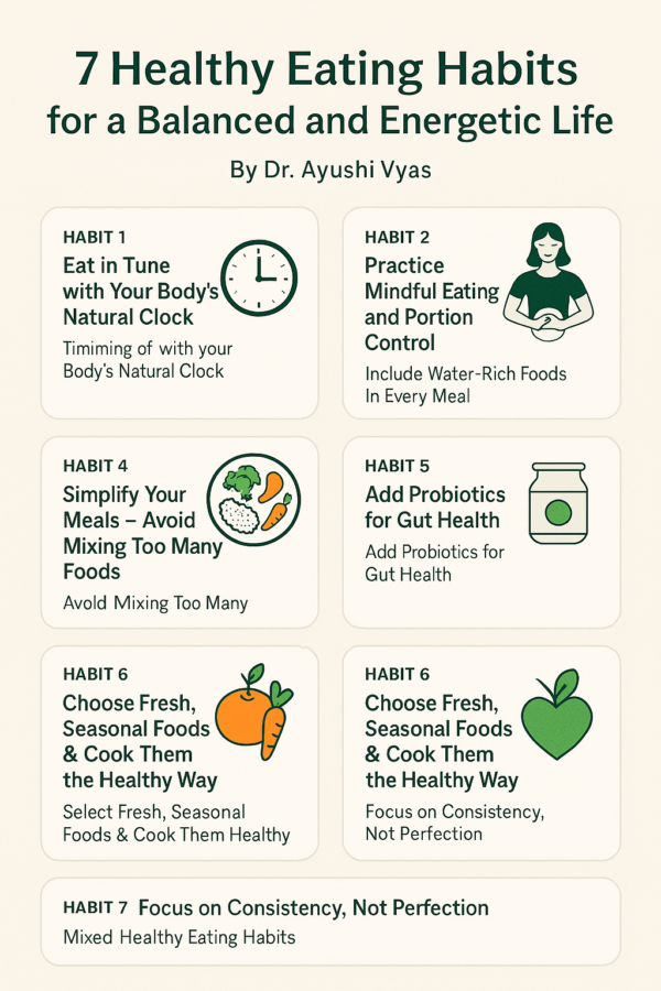 7 Simple Healthy Eating Habits That Actually Work - DrAyushi